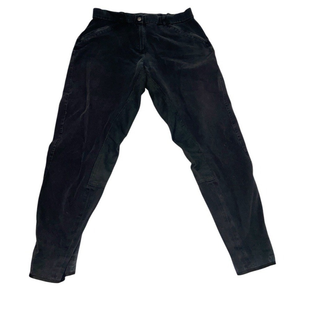 Trainer's Choice Full Seat Breeches Rachel Synthetic Women's Size 31R Black